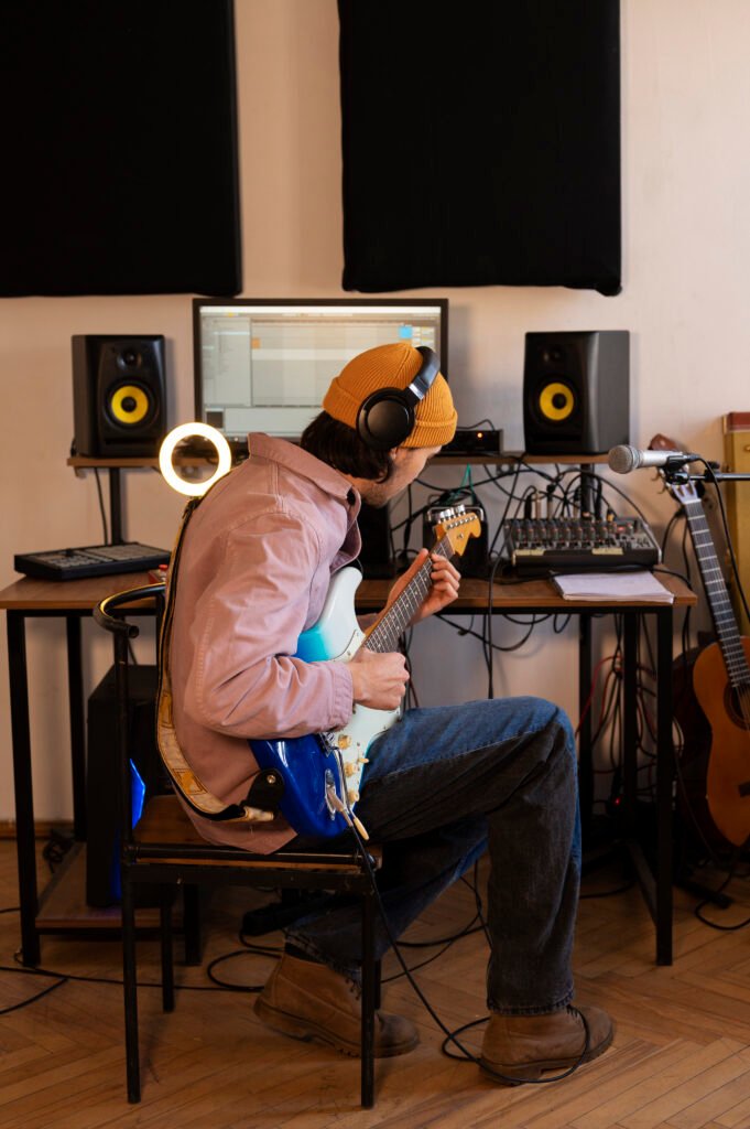 hombre-de-tiro-completo-tocando-la-guitarra